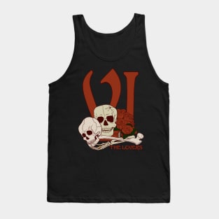 Halloween Tarot VI: The Lovers (skeletons) Tank Top